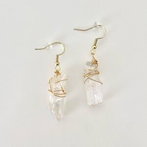 Clear Crystal Earrings